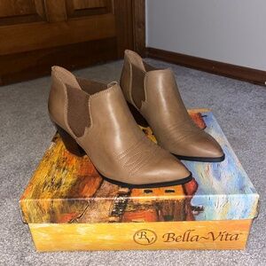 Brown booties